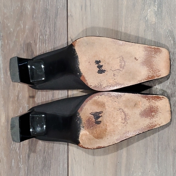 Stuart Weitzman Womens square toe dress heels sz 6.5B shoes - Picture 8 of 11